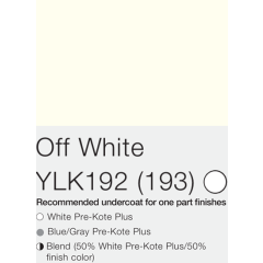 Toplac Plus Off White 192 .946L