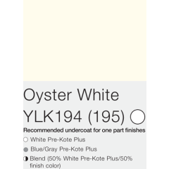 Toplac Plus Oyster White 195 .946l