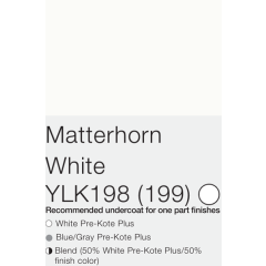 Toplac Plus Matterhorn White 199 .946l