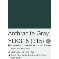 Toplac Plus Anthracite Gray  .946l