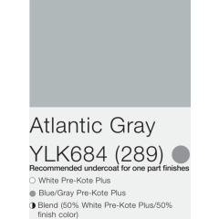 Toplac Plus Atlantic Gray 289 .946l