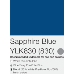 Toplac Plus Sapphire Blue 830 .946L